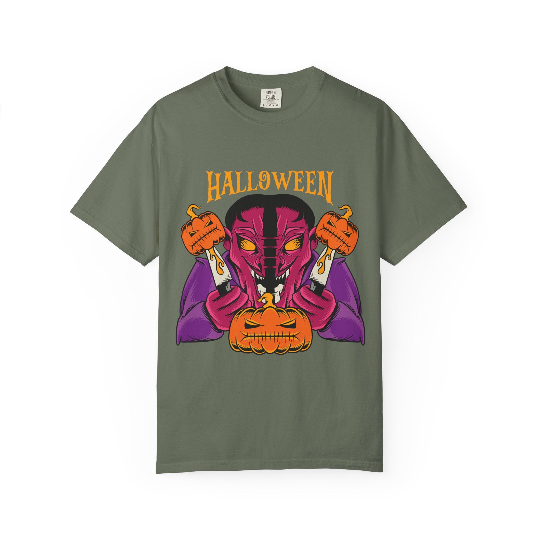 Devil halloween tee - Spooky Monster Shirt - Scary Fun - Sinful Threads
