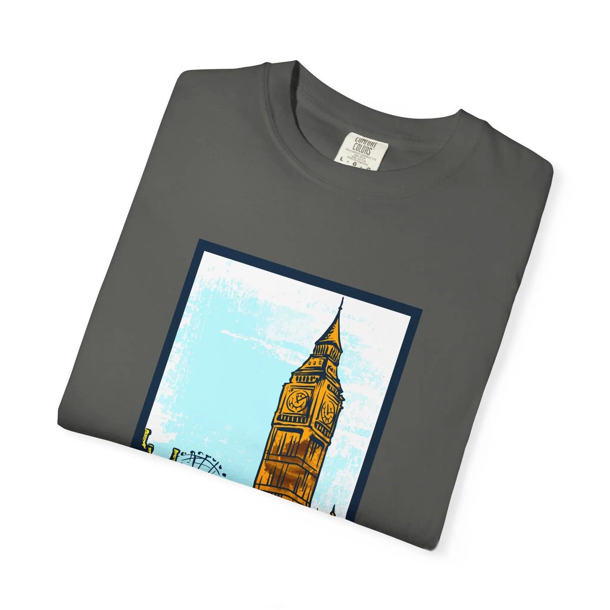 Iconic London Cityscape Big Ben T-Shirt - Sinful Threads