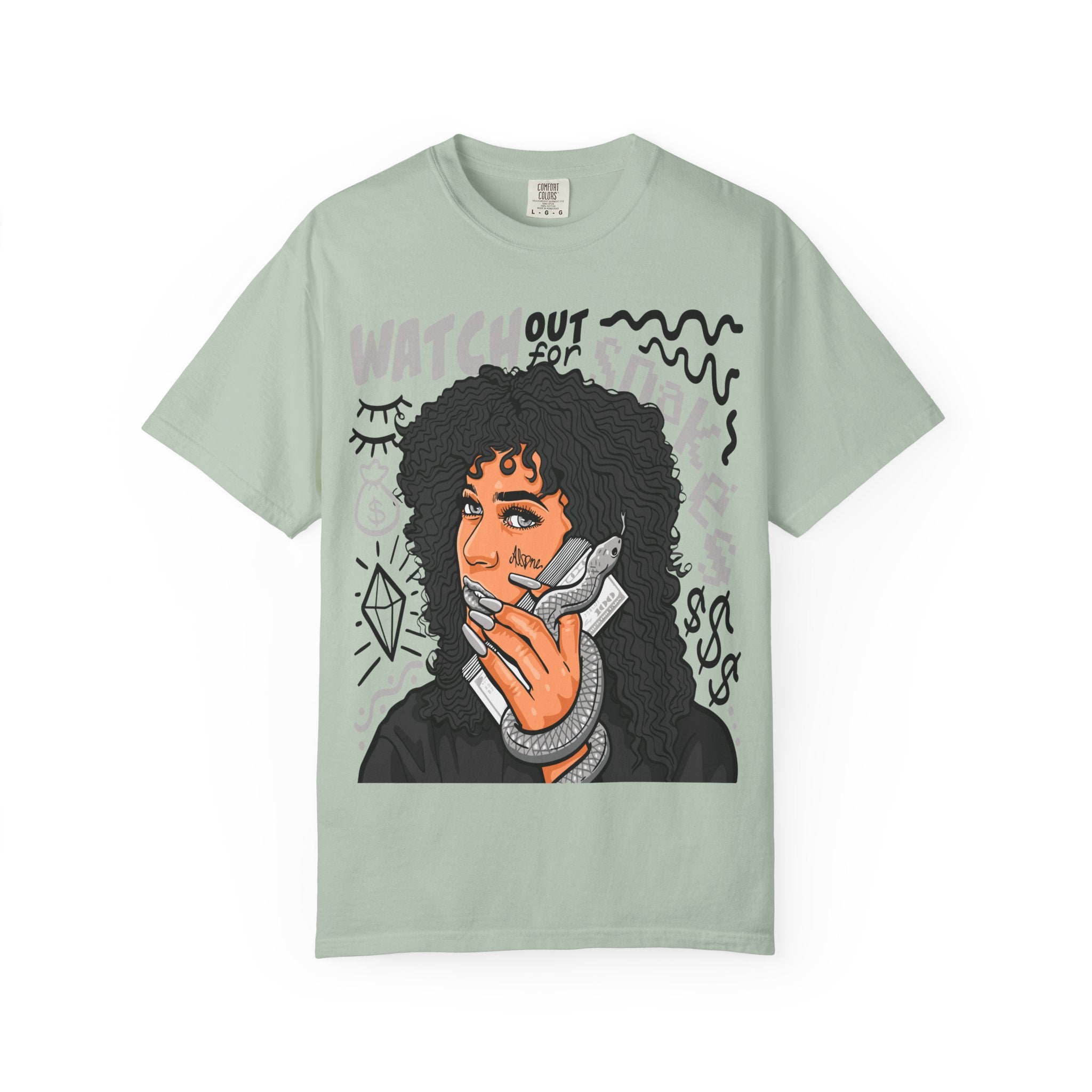 Watch Out Snakes Boss Woman Money Shirt - Sinful Threads