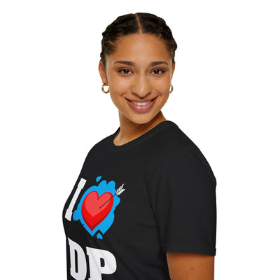 I Love DP – I Love Dolly Parton Unisex Graphic Tee, Soft Cotton