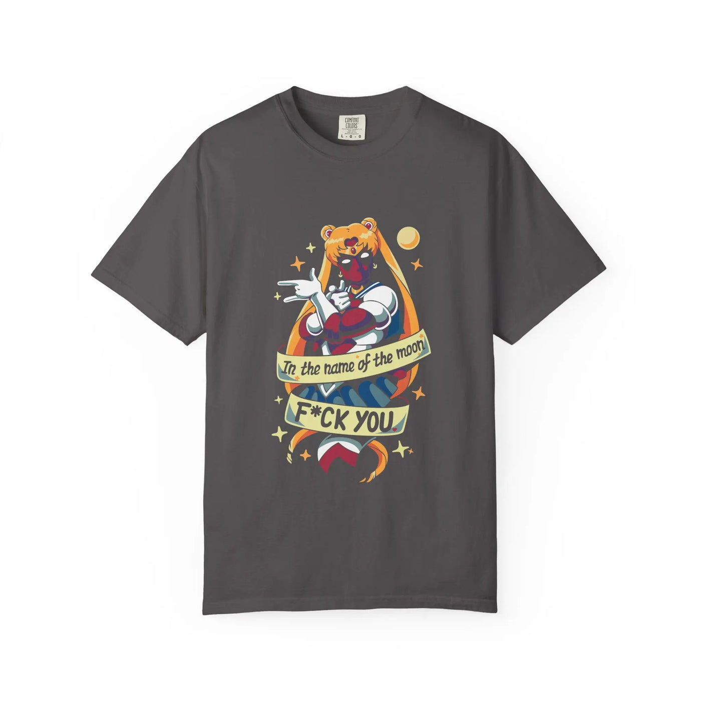 Sassy Anime Tee - Offensive Anime Shirt Pretty Soldier - Sinful Threads