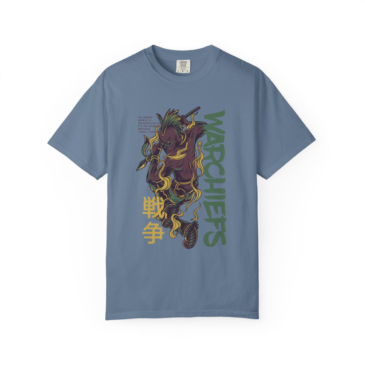 Warchiefs Warrior With Daniel Boorstin Quote Graphic T-Shirt