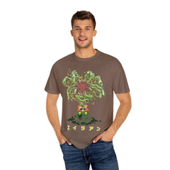 Retro Alien Tee - Japanese Horror Sci-Fi Vintage Urban Style