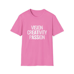 Vision Passion Hidden Message Shirt - Subtle Adult Humor Tee