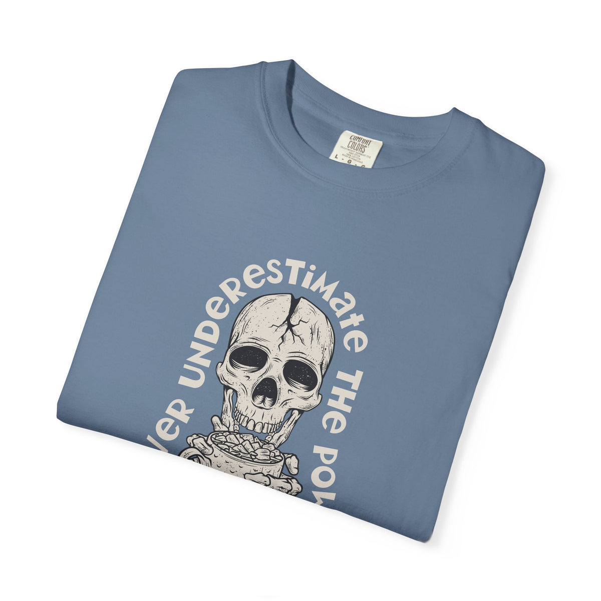 Spooky Skeleton Shirt - Hot Chocolate Humor - Funny Skull Tee