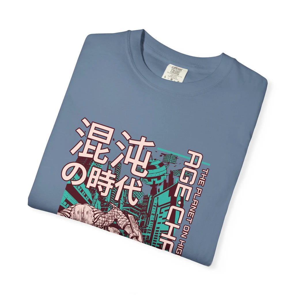 Cyberpunk Alien Tee - Anime Predator - Graphic Gift - Sinful Threads