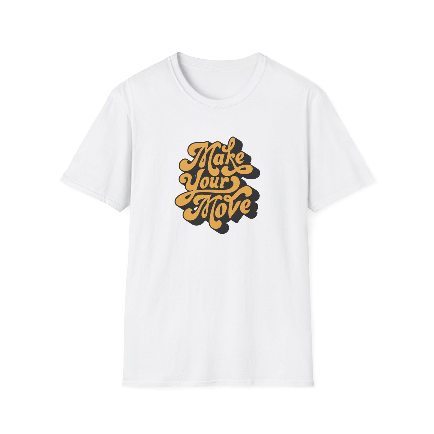 Make Your Move Fun Graphic Tee - Playful Statement - Sinful Threads