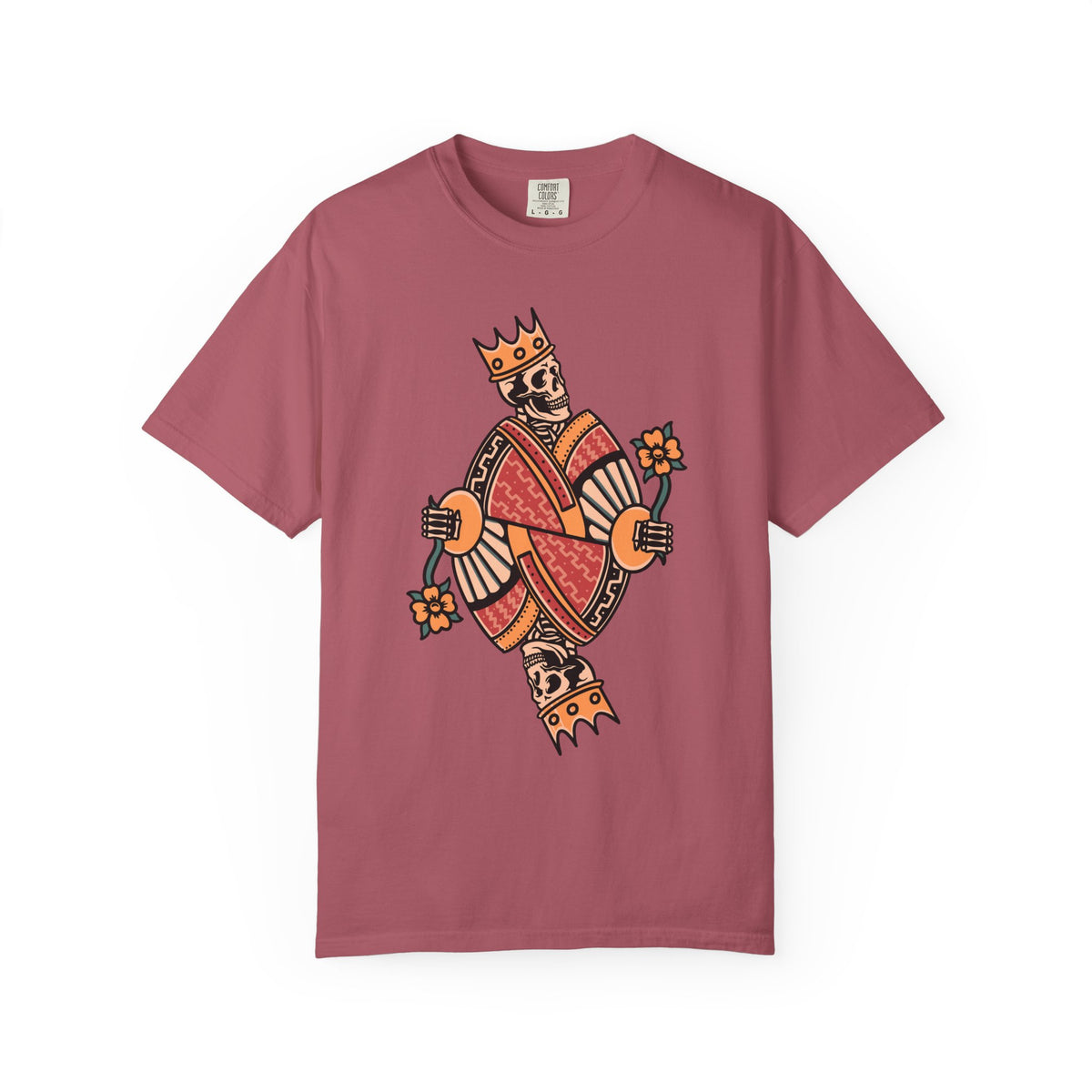 King Diamonds Skull Shirt - Unique Playing Card Tee, Poker Gift
