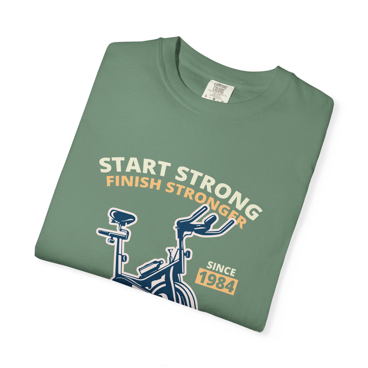 Start Strong Finish Stronger Fitness Movement Since 1984 T-Shirt