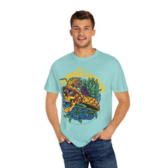 Pineapple Skull Tee - Tropical Skull Tee - Edgy Summer Gift