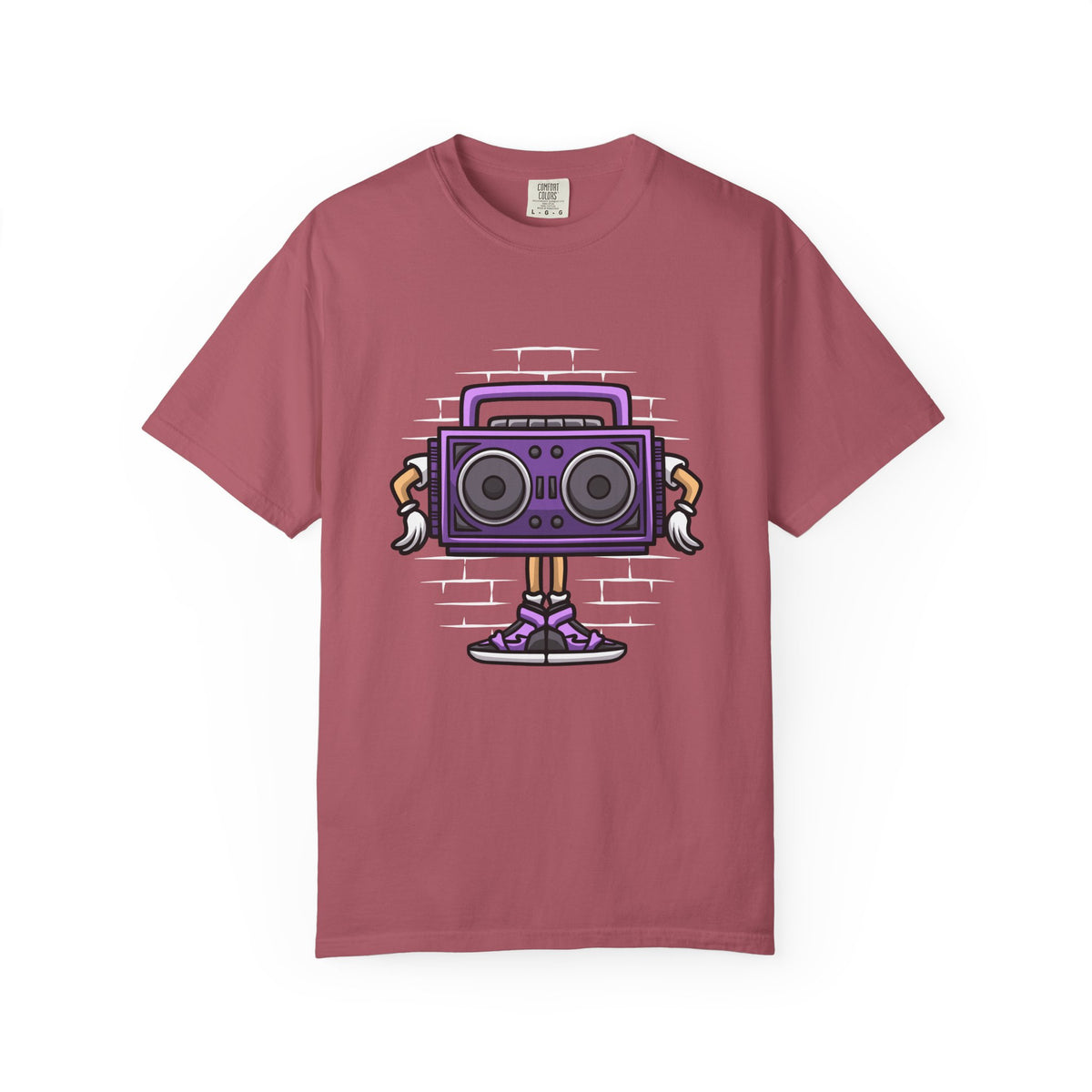 Retro Boombox Tee - Cartoon Radio Shirt - Vintage Gift