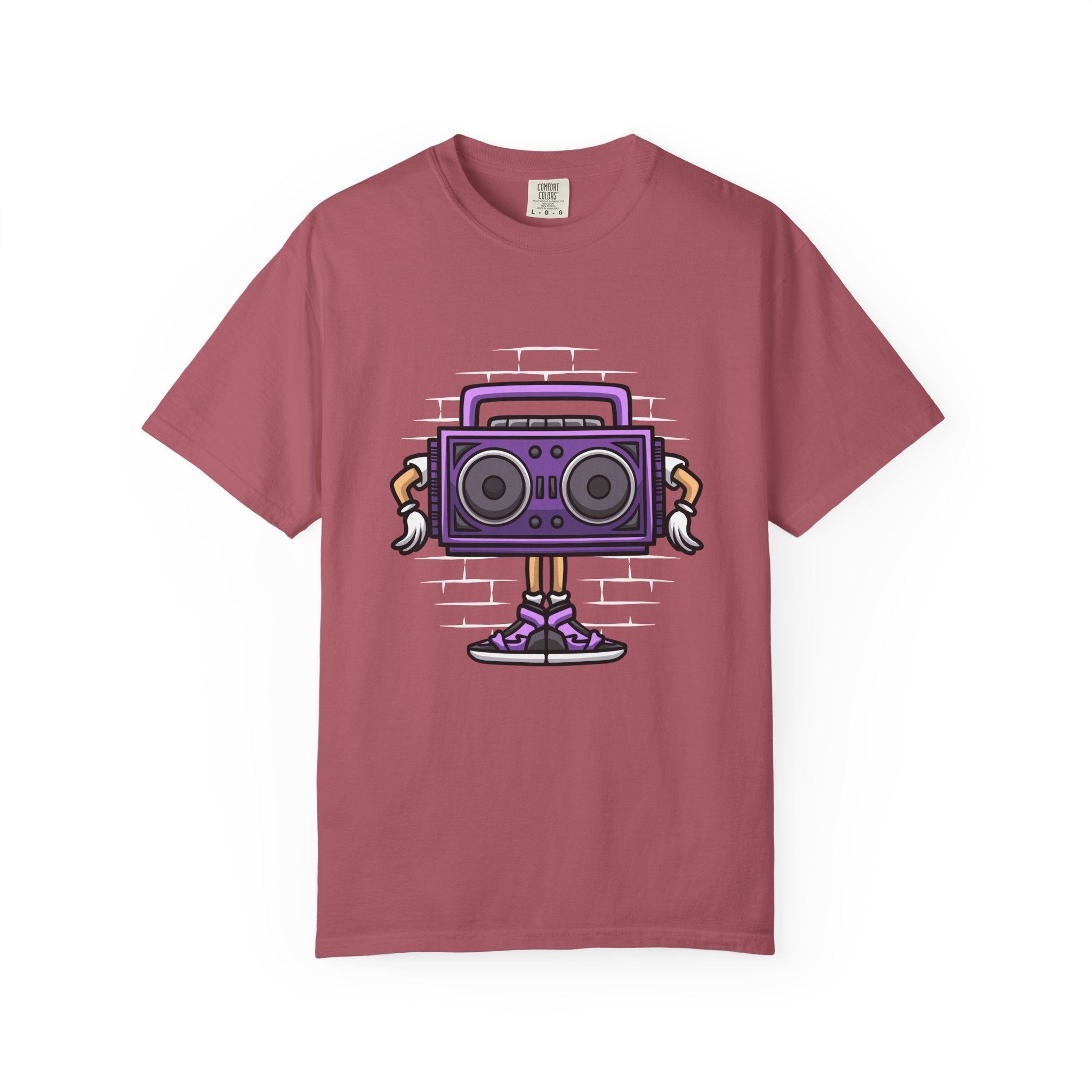 Retro Boombox Tee - Cartoon Radio Shirt - Vintage Gift - Sinful Threads