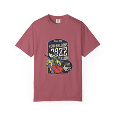 New Orleans Jazz Shirt - Jazz Club Skull Tee, NOLA Music Gift