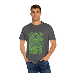 Santa Cruz Tee - Green Man Festival Cannabis Leaf Art