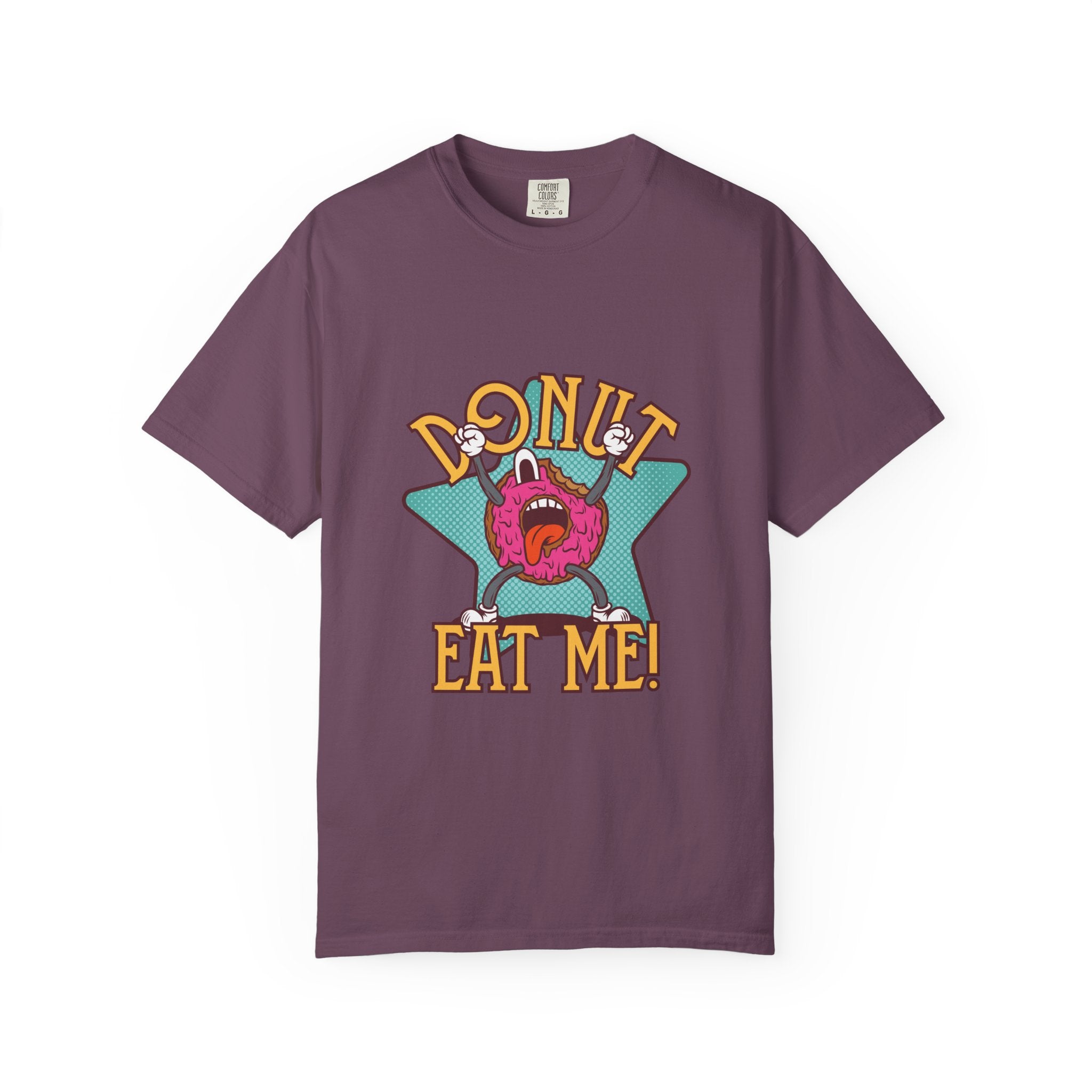Funny Donut Shirt - Donut Eat Me Tee - Cartoon Food Gift - Sinful Threads