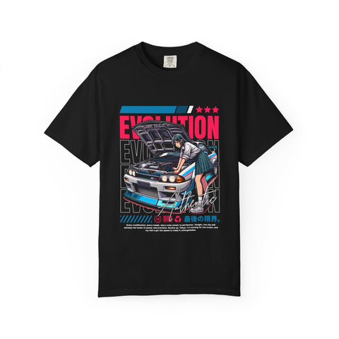 R32 Skyline Tee - JDM Drift Culture Anime Girl Art