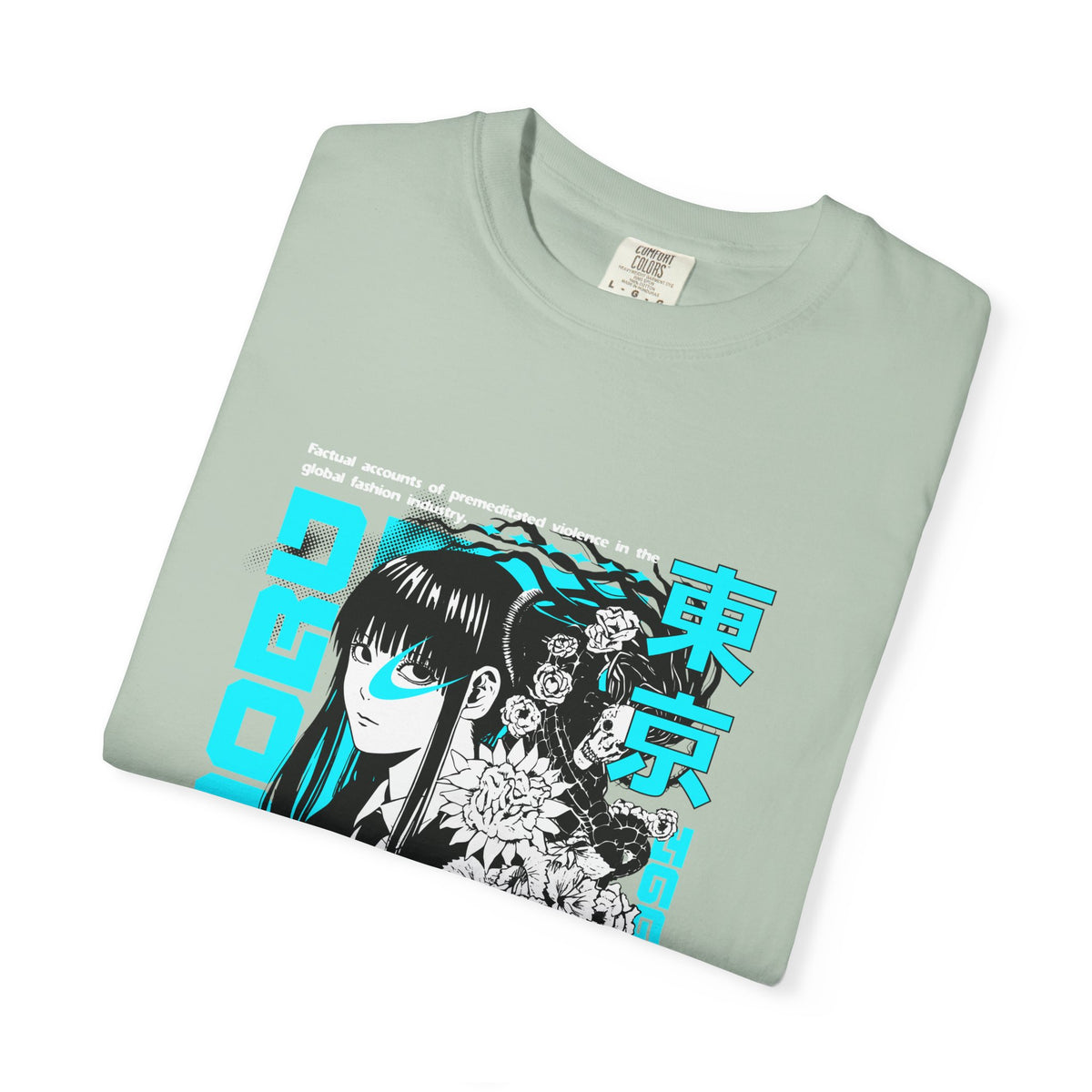 Anime Grunge Tee - Tokyo Y2K Vaporwave - Street Gift