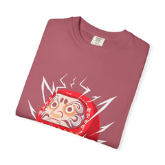 Daruma Good Luck Charm Japanese Graphic Tee Design