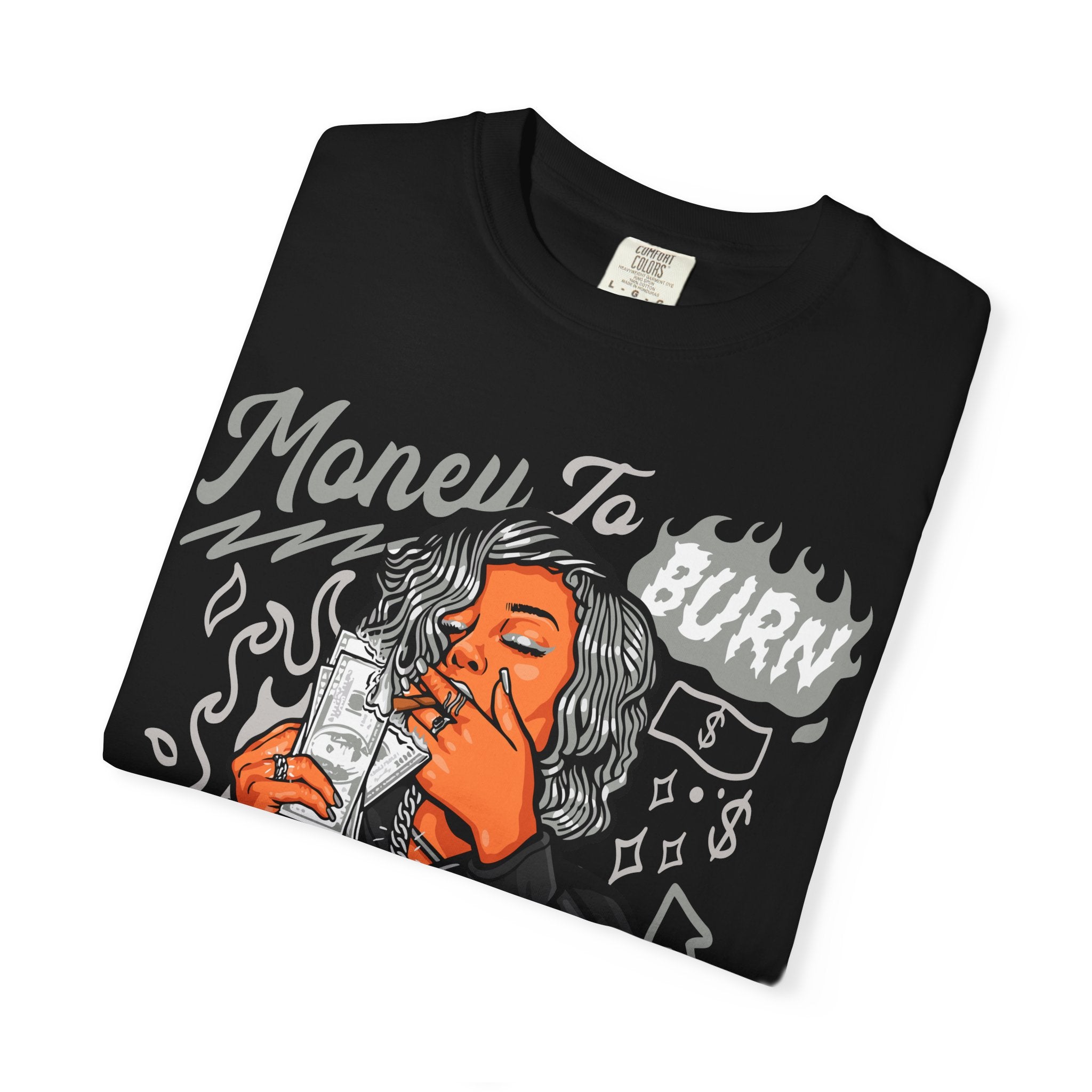 Money Graphic Tee – Luxury Streetwear - Sinful Threads