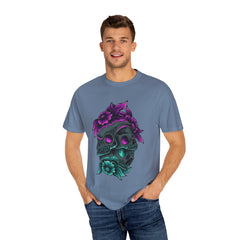 Floral Skull Gothic Tee Dark Art Alternative Fashion
