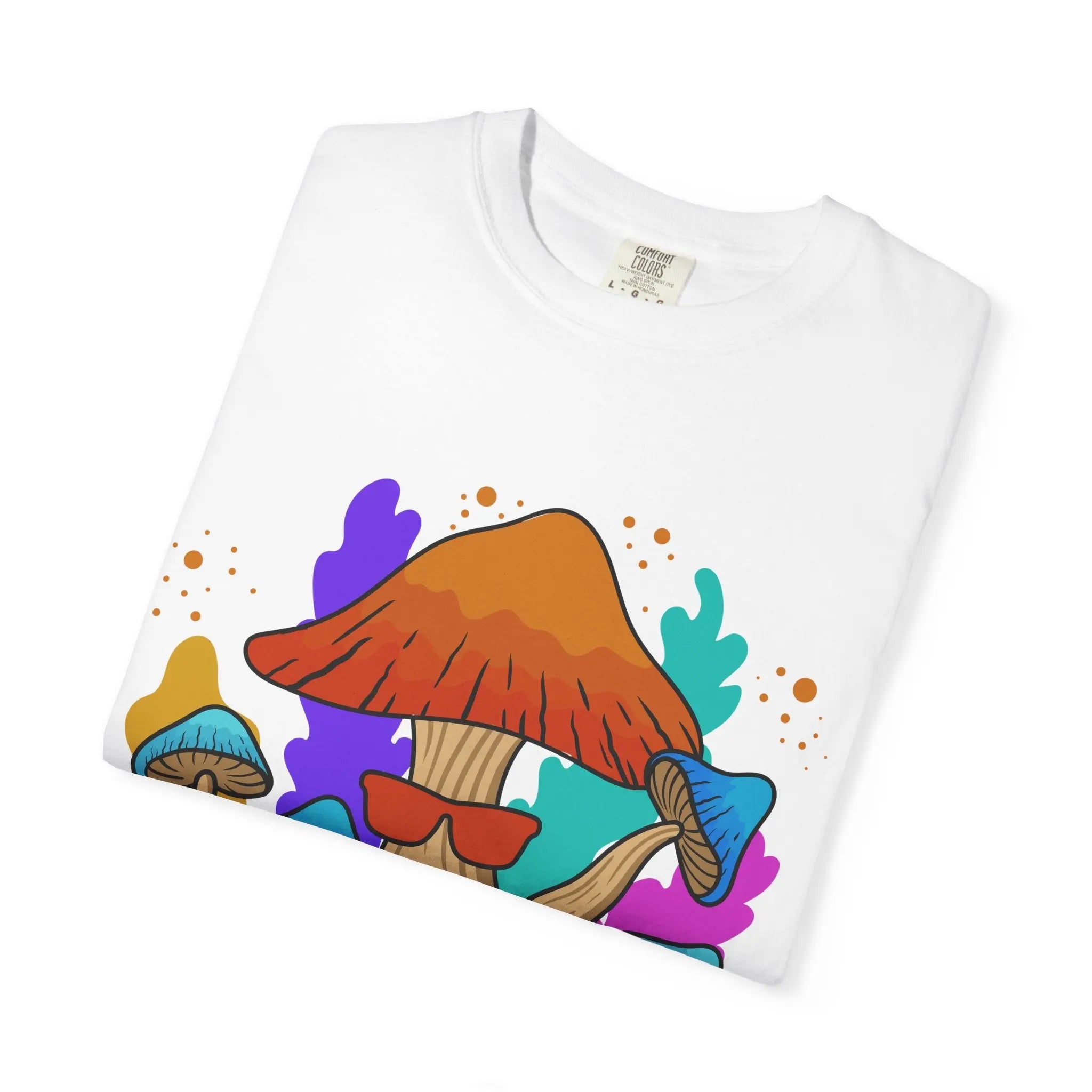 Psychedelic Mushroom Tee - Trippy Sunglasses Fungi Gift - Sinful Threads