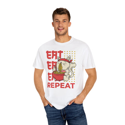 Cat Ramen Shirt - Funny Anime Tee - Japanese Foodie Gift - Sinful Threads