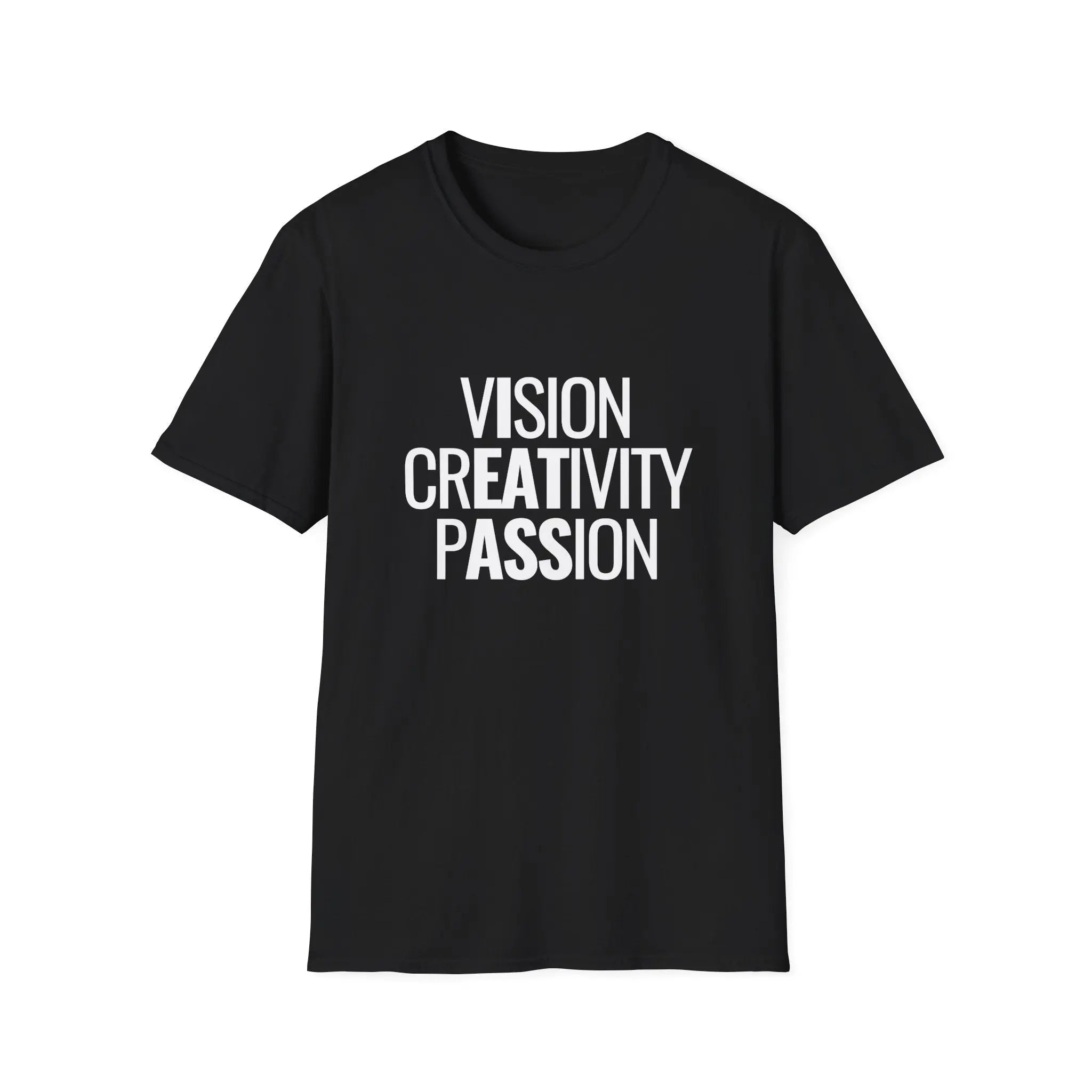 Vision Passion Hidden Message Shirt - Subtle Adult Humor Tee Printify