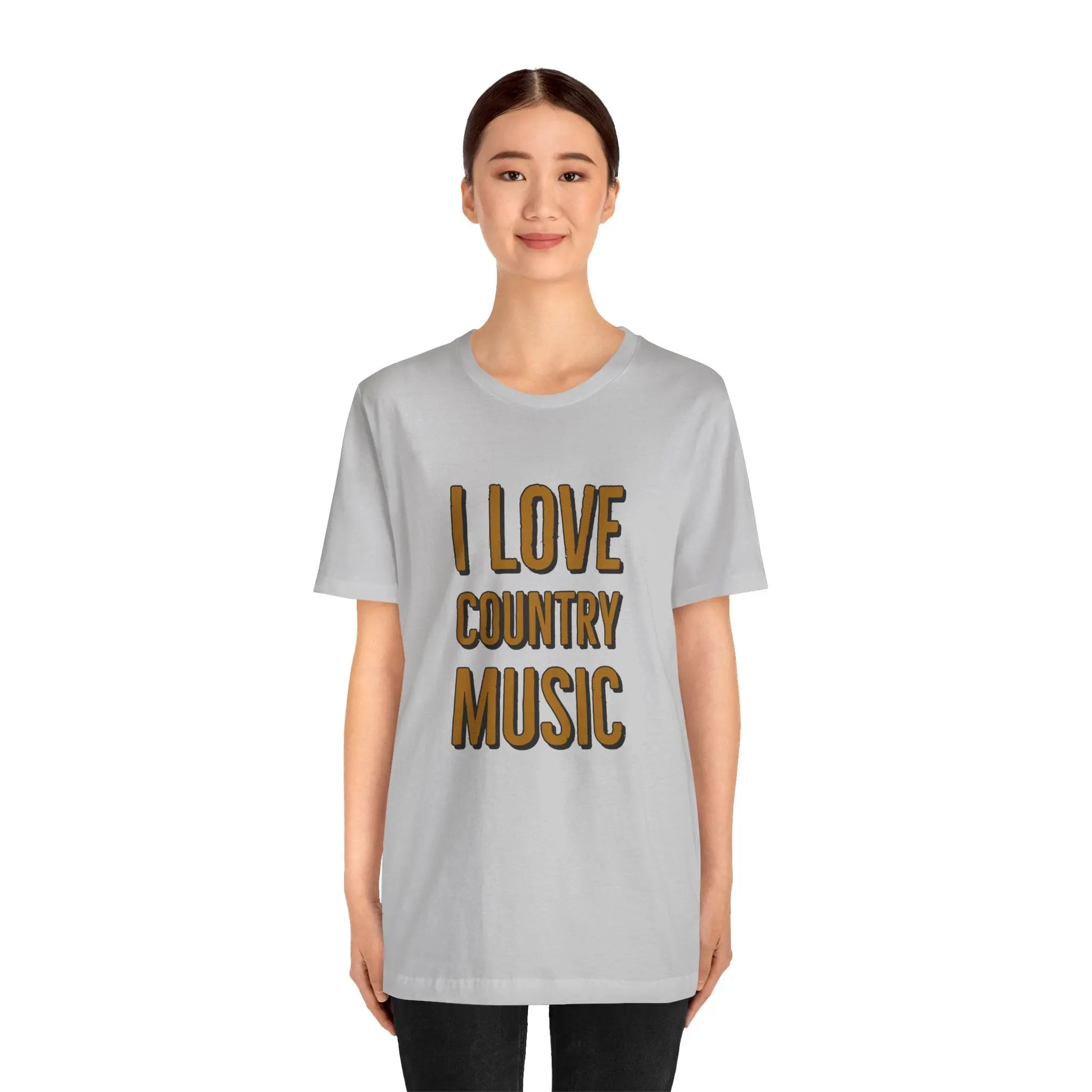 I Love Country Music Graphic Tee - Country Fan Festival Shirt Printify