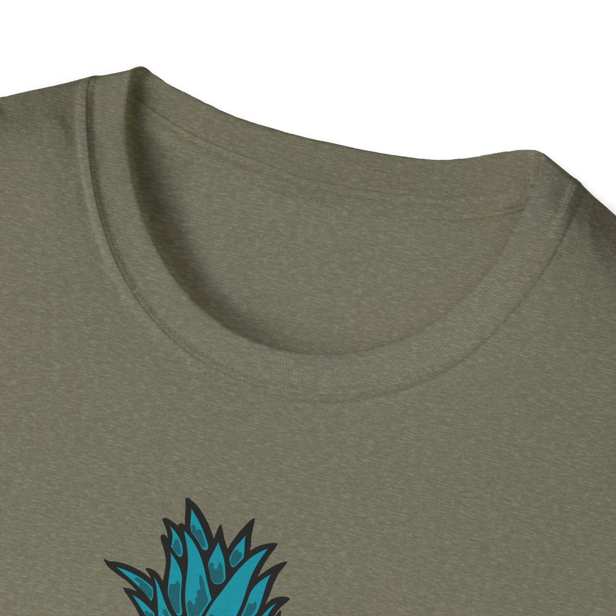 Bold Pineapple Print Tee - Summer Vibes Tropical Graphic