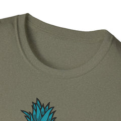 Bold Pineapple Print Tee - Summer Vibes Tropical Graphic