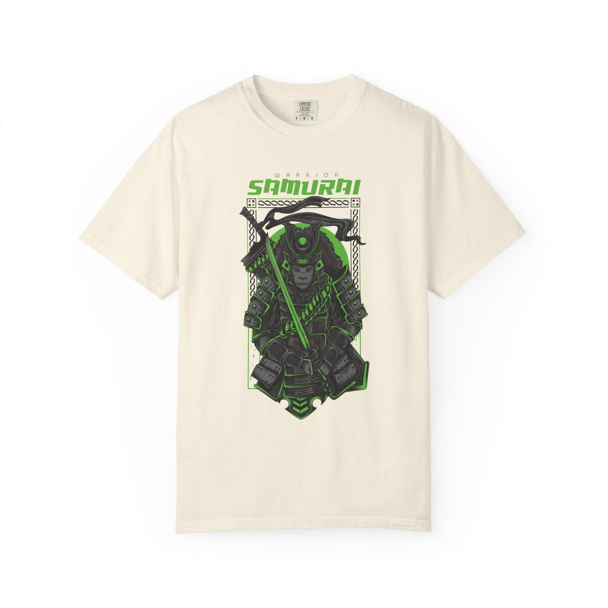 Fierce Warrior Samurai Graphic Unisex Relaxed Fit T-Shirt