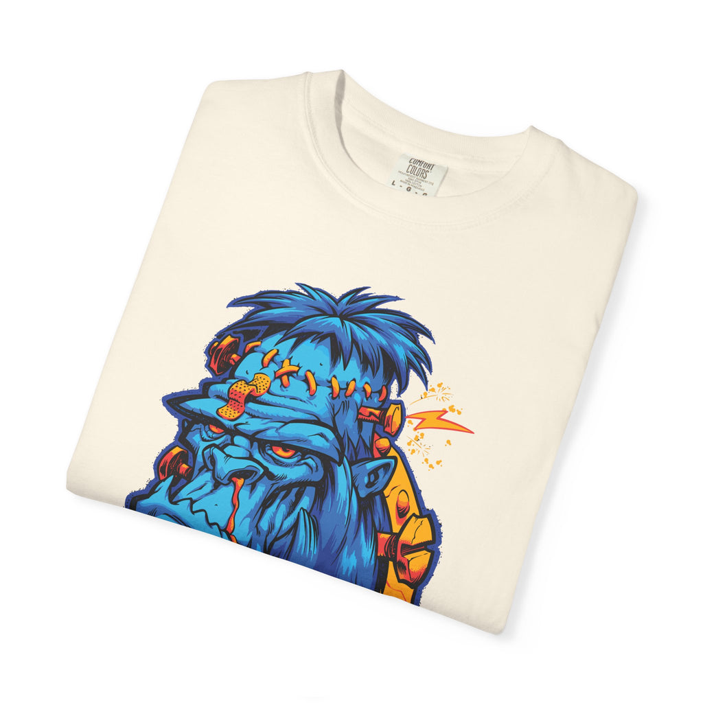 Frankenstein cartoon tee - Horror streetwear unisex shirt - Sinful Threads