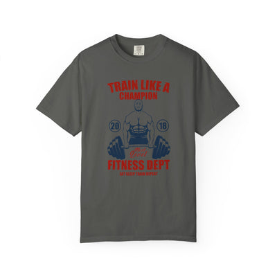 Train Like Champion T-Shirt - Motivational Gym Gift - Sinful Threads