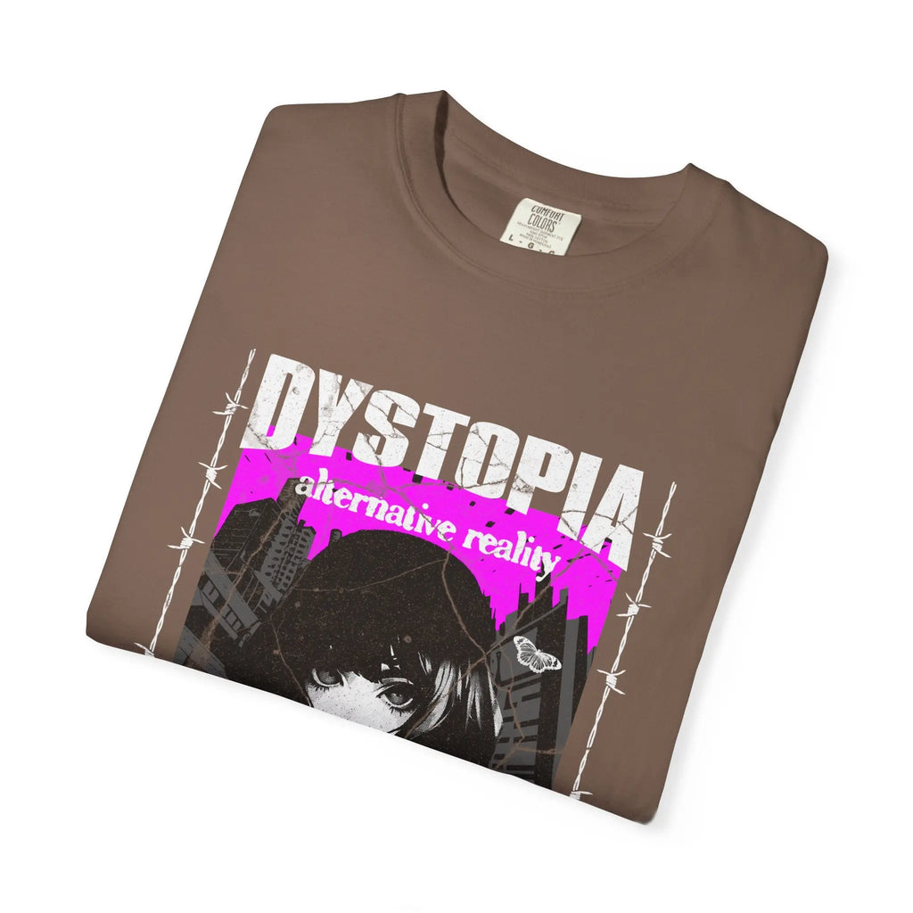 Dark Academia Tee - Urban Grunge Anime Girl Aesthetic - Sinful Threads