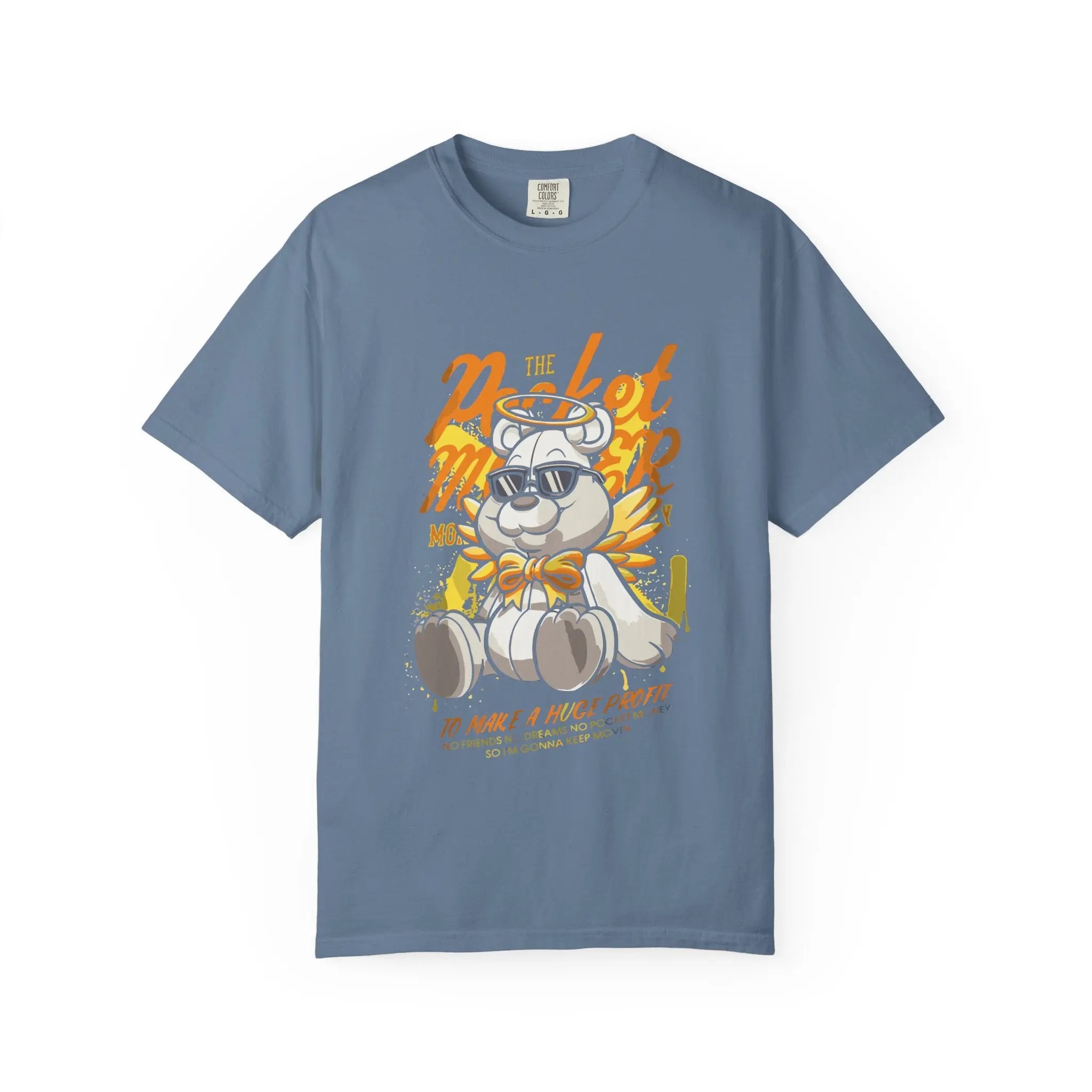 Angel Teddy Bear Streetwear Tee | Cute Wings Design | Buy Now - Sinful Threads