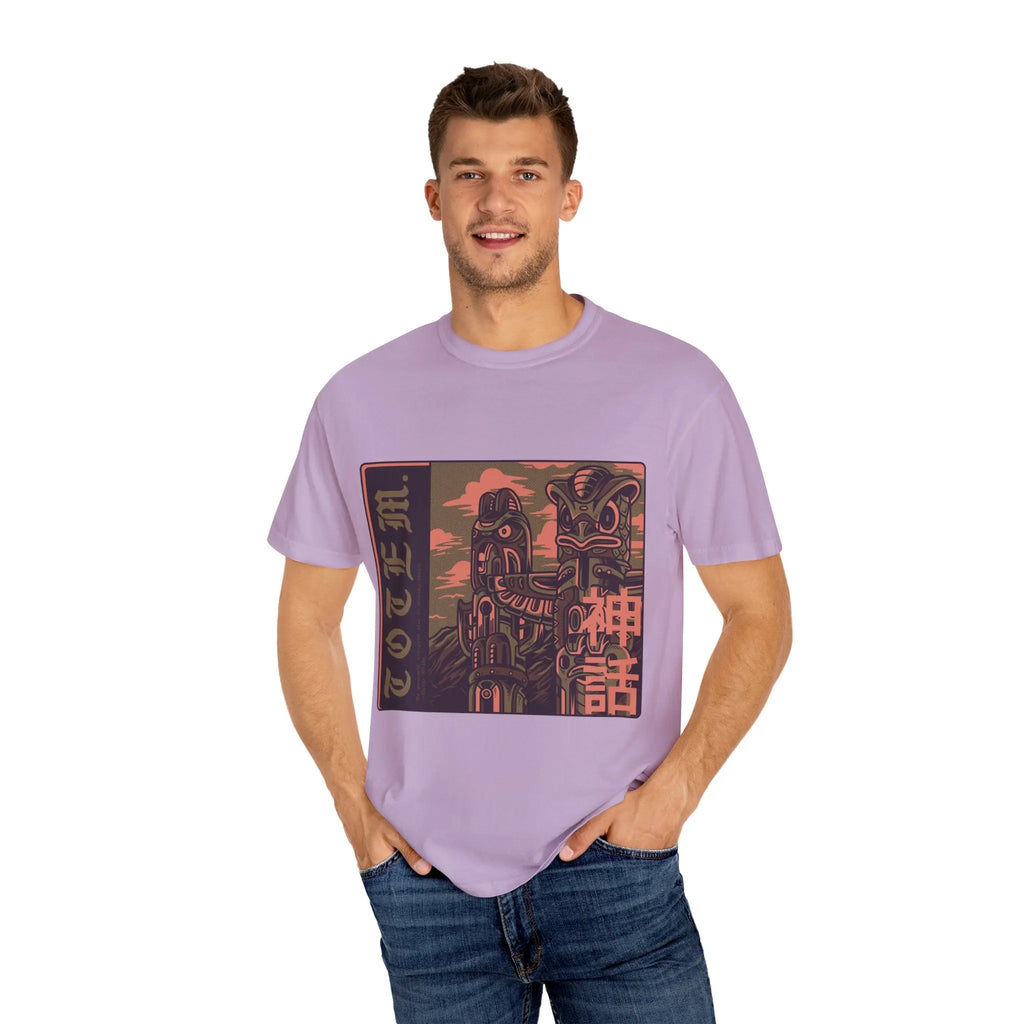 Totem Be Yourself Oscar Wilde Quote Design T-Shirt - Sinful Threads