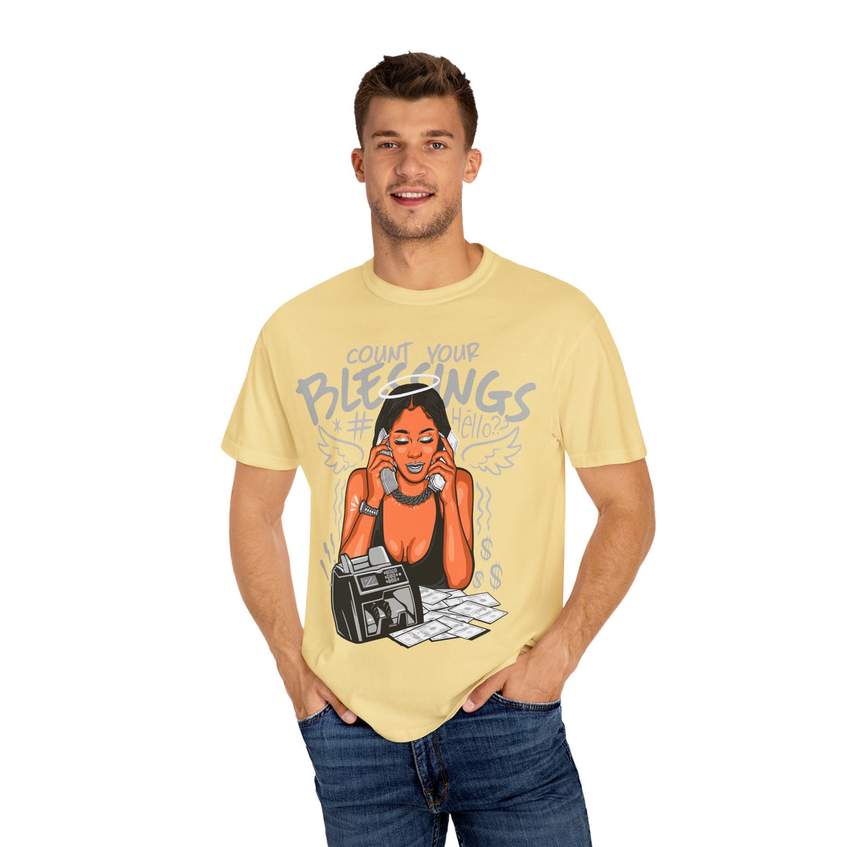 Count Blessings Tee – Boss Woman Wealth Mindset