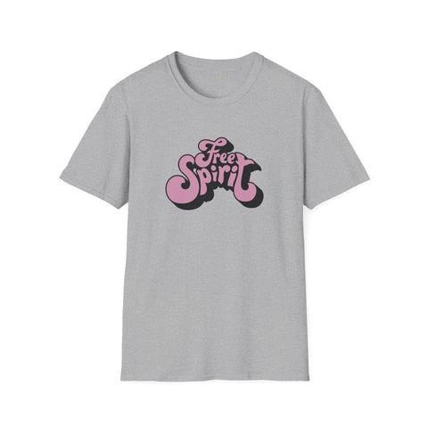 Free Spirit Groovy Graphic Tee - Retro Boho Lifestyle