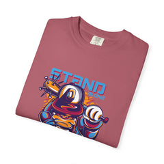 Stand Alone Cool Cartoon Character Illustration T-Shirt