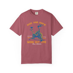 Rise And Shine Workout Time Indoor Bike Fitness T-Shirt