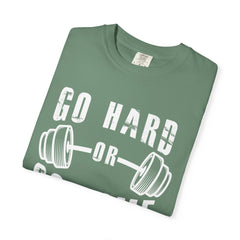 Go Hard Workout Shirt - Fitness Motivation Tee for Athletes