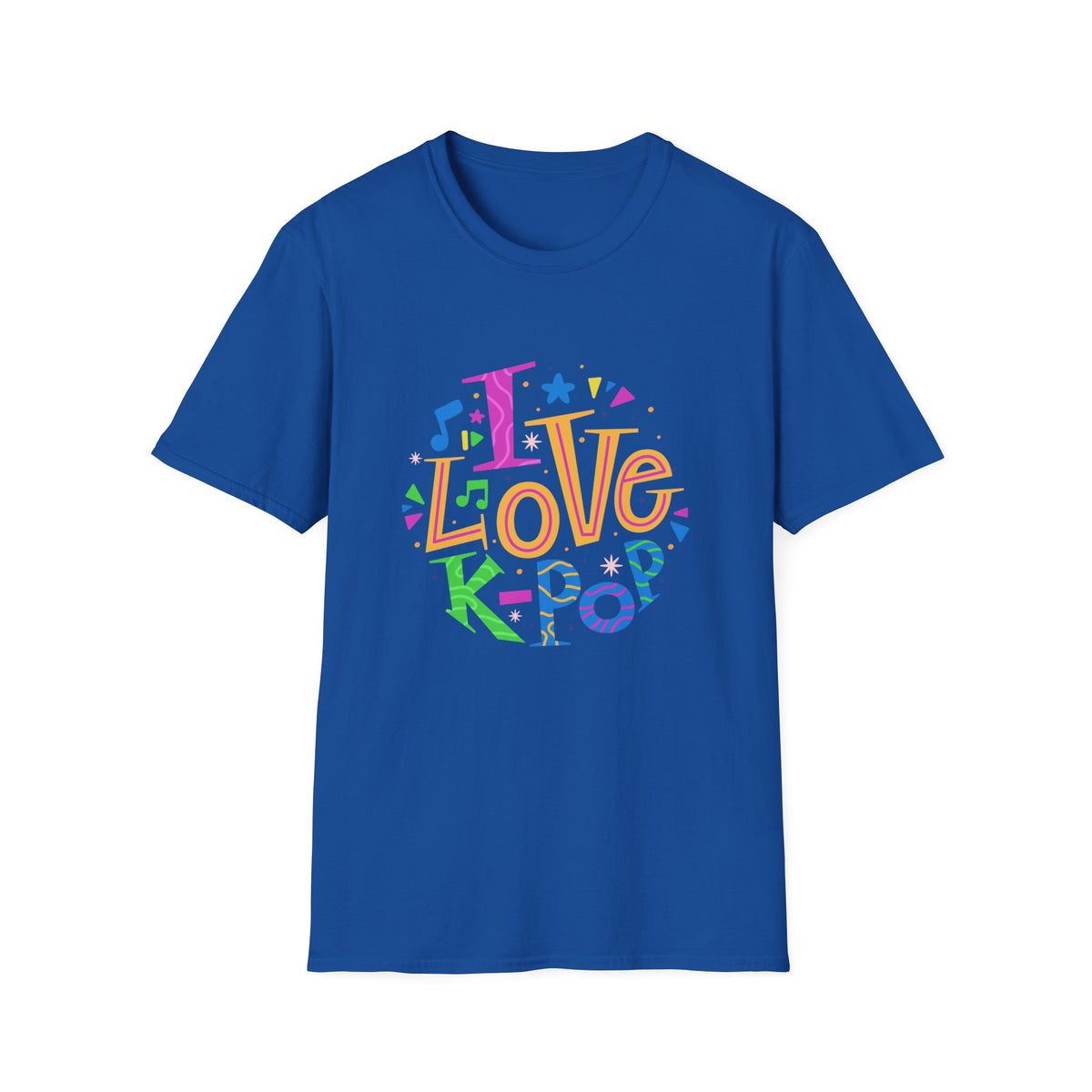 I Love K-Pop T Shirt - Korean Wave Fandom Pride & Culture