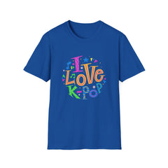 I Love K-Pop T Shirt - Korean Wave Fandom Pride & Culture