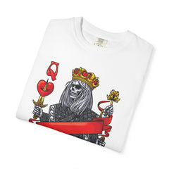 Red Queen T-shirt – Skull Graphic Top – Queen of Hearts