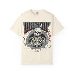 Skull Flame Shirt - Wake Up Fire Design Tee for Bold Style