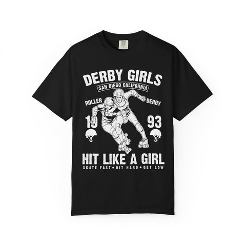 San Diego Derby Girls Roller Derby California T-Shirt - Sinful Threads