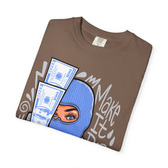 Money Gangster Shirt - Make It Rain Girl Tee for Hip Hop Fans