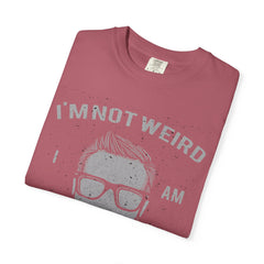I Am Not Weird Limited Edition With Beard Graphic T-Shirt