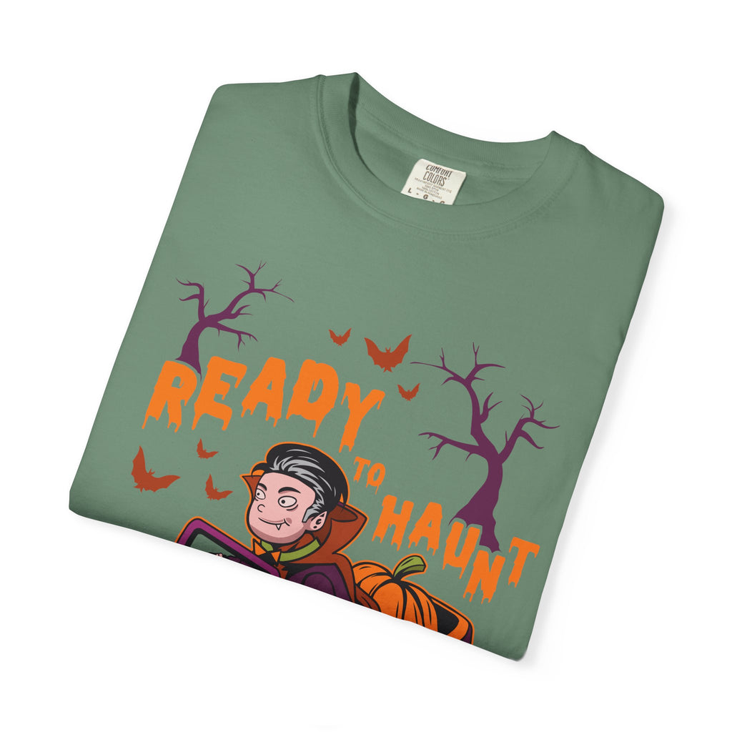 Dracula Halloween Shirt – Ready to Haunt Funny Vampire Tee - Sinful Threads