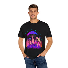 Psychedelic Mushroom Tee - Vibrant Trippy Fungi Art Gift